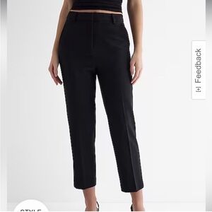High Rise Ankle Trouser